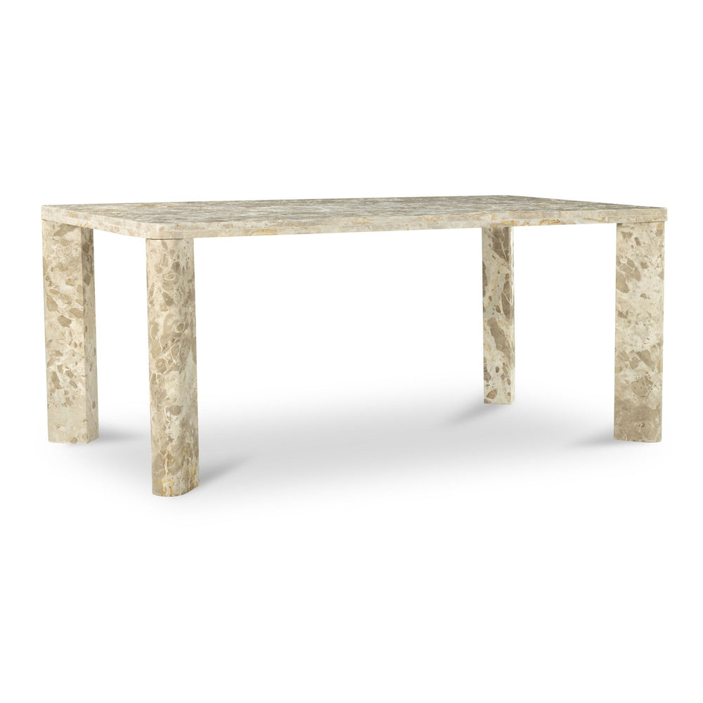 Moe's Segment Dining Table in Panther Stone Beige