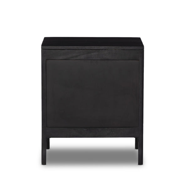 Sydney Nightstand - Black Wash