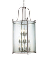 Wyndham 12 Light Pendant in Brushed Nickel Finish