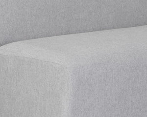 JACLYN MODULAR - RIGHT ARMCHAIR - EGYPT LIGHT GREY / DANNY MEDIUM GREY