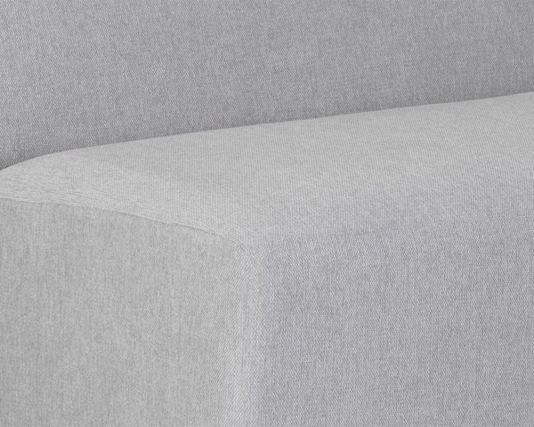 JACLYN MODULAR - RIGHT ARMCHAIR - EGYPT LIGHT GREY / DANNY MEDIUM GREY