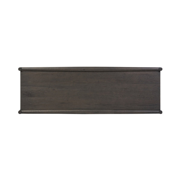 Glenview Console Table - Smoked Black Oak