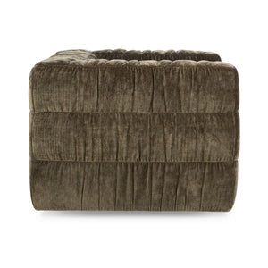 Afeela Upholstered Swivel Chair in Fern Green