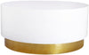 Max Coffee Table In White/Gold