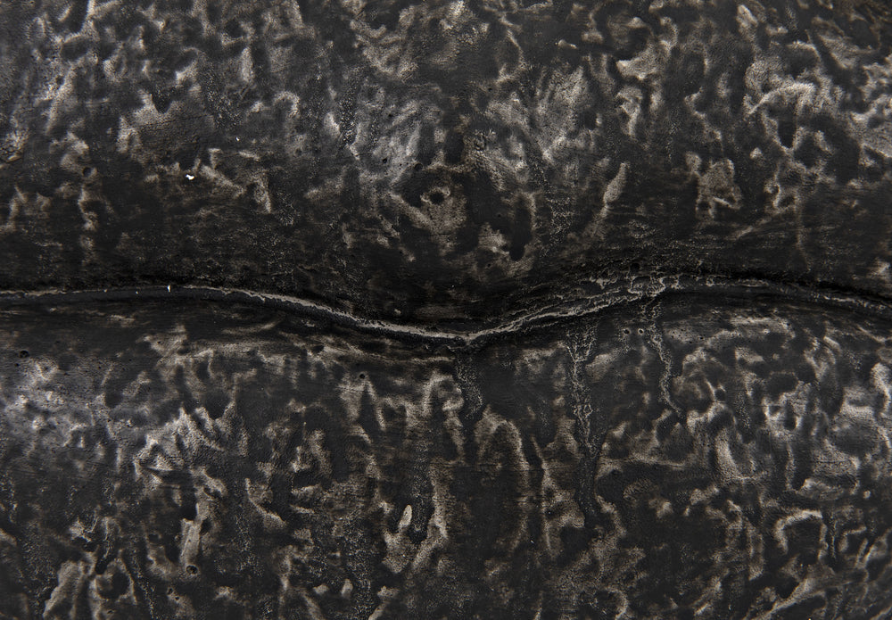 Lips, Black Fiber Cement
