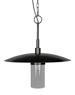 Anton Pendant, Metal with Aged Brass Finish