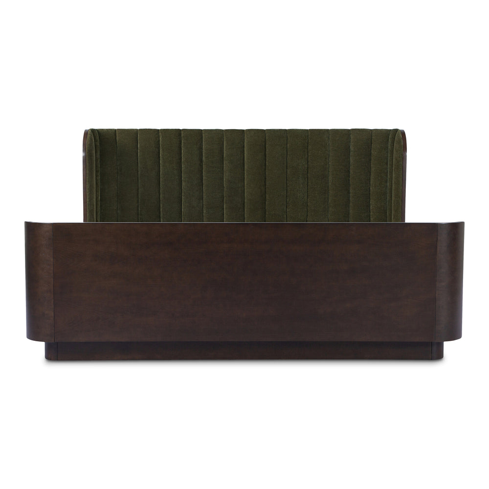 Moe's Scarlette Queen Bed in Cedar Green