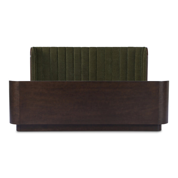 Moe's Scarlette Queen Bed in Cedar Green