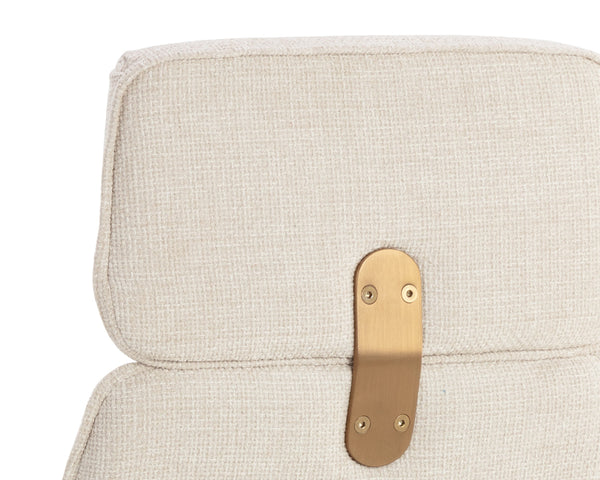 KALEV OFFICE CHAIR - CHACHA CREAM