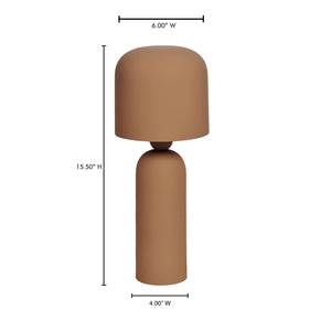 Moe's Echo Terracotta Iron Lamp