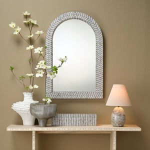 Beverly Mother of Pearl Arch Wall Mirror