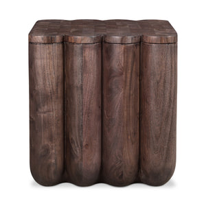 Moe's Punyo Punyo Acacia Accent Table Espresso Brown