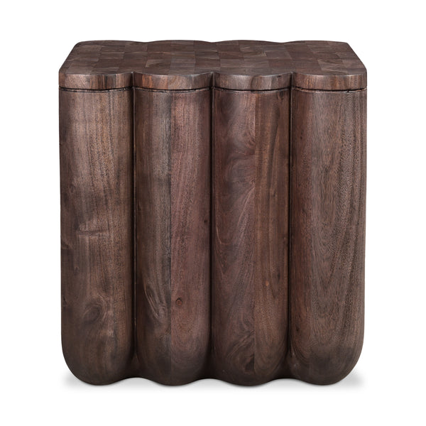 Moe's Punyo Punyo Acacia Accent Table Espresso Brown