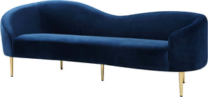 Bradford Sofa In Navy Velvet
