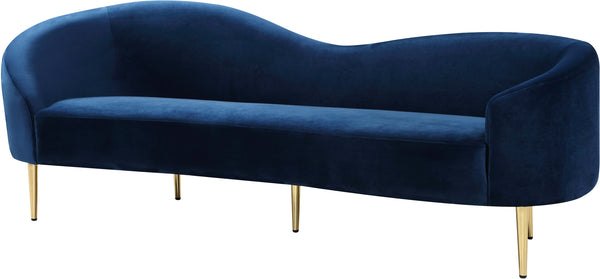 Bradford Sofa In Navy Velvet
