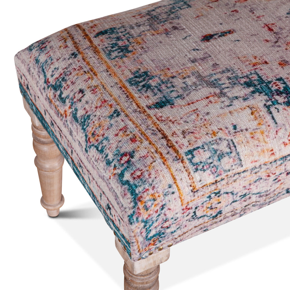 Marrakech Bench 60" Turquoise