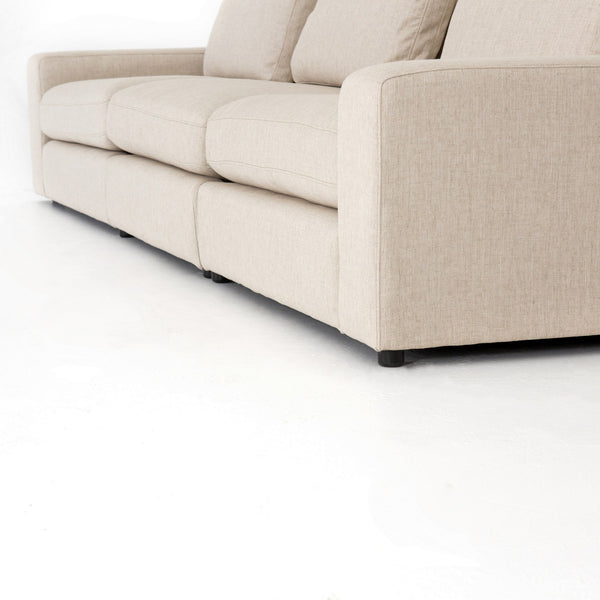 Bloor 3 Pc Sectional in Essence Natural