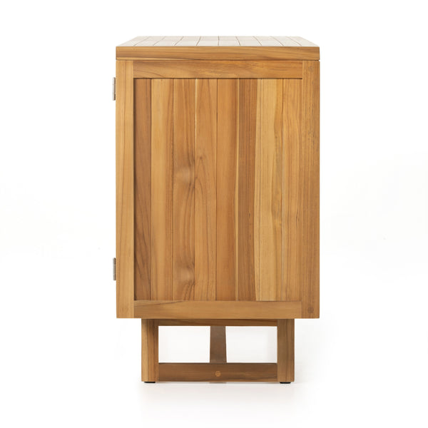 Merit Outdoor Sideboard In Natural Teak