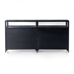 Shadow Box Sideboard In Black