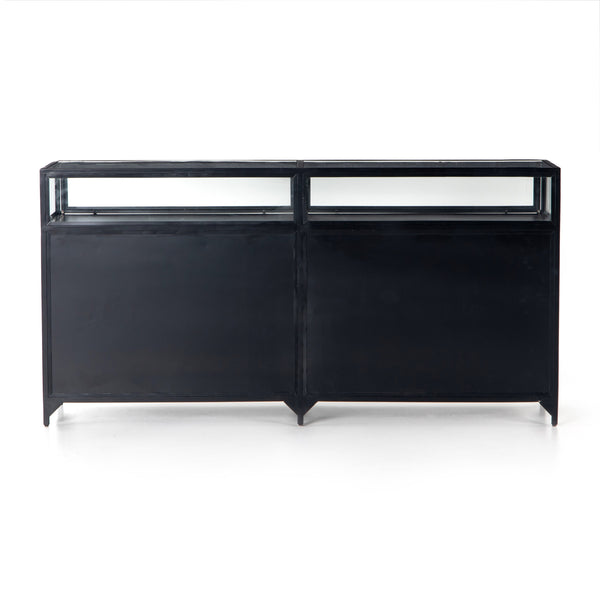 Shadow Box Sideboard In Black