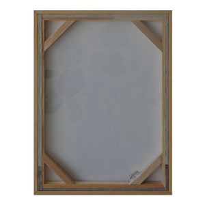 Sentiment Framed Floral Painting in Multicolor
