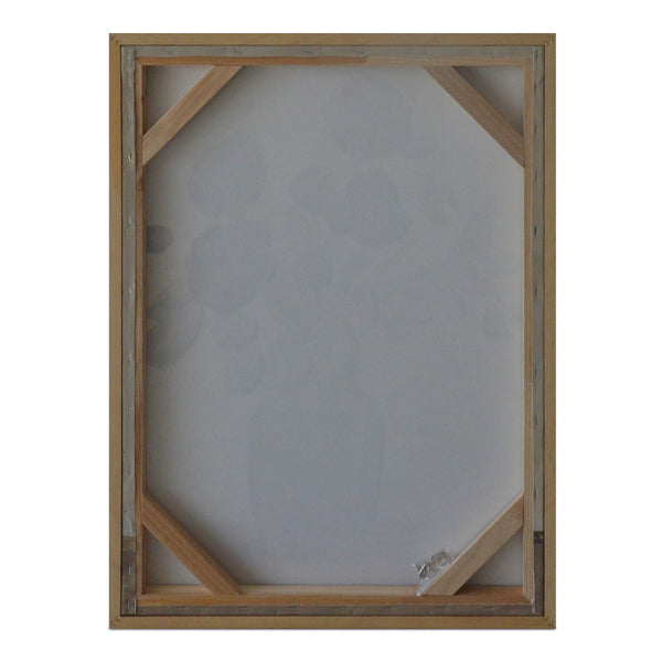 Sentiment Framed Floral Painting in Multicolor