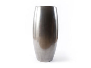 Elonga Planter, Polished Aluminum, LG