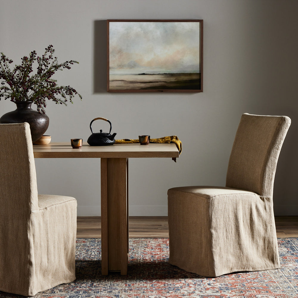 Vista Slipcovered Din Chr In Brdw Canvas
