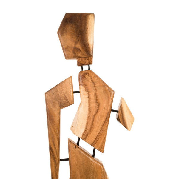 Jack Chamcha Wood Sculpture