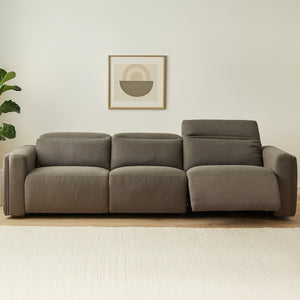 Moe's Wilder Power Recliner Sofa in Soft Taupe