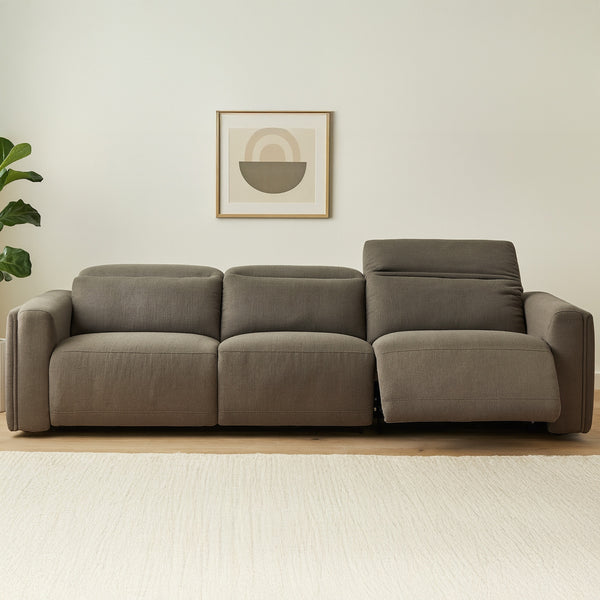 Moe's Wilder Power Recliner Sofa in Soft Taupe