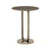Douglas End Table In Aged Bronze