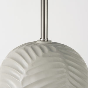 Quinn 19.0L x 19.0W x 24.6H Beige Base W/Navy Fabric Shade Table Lamp