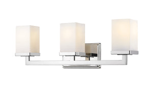 Tidal 3 Light Vanity  in Chrome Finish