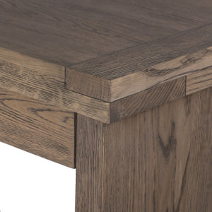 Warby Desk in Worn Oak Veneer