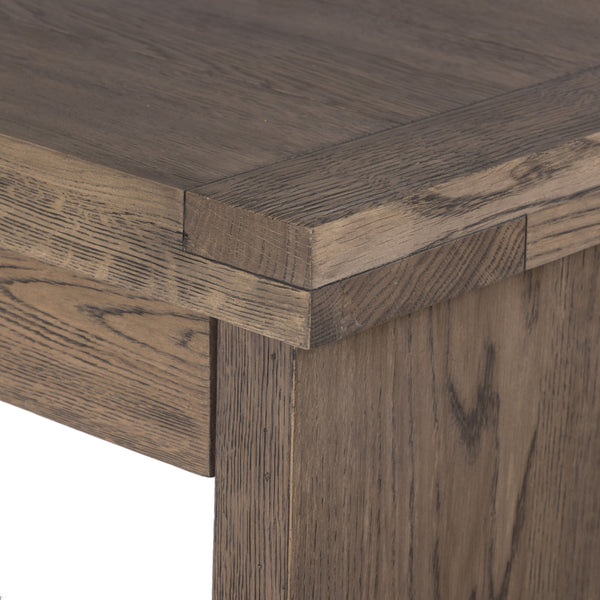 Warby Desk in Worn Oak Veneer