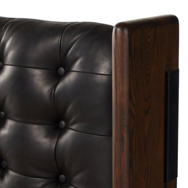 Halston Bed In Terra Brown Ash In King
