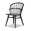 Connor Dining Chair In Black Ash