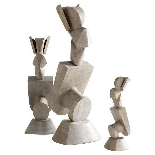 Protector Sculpture | Weathered Grey - Medium