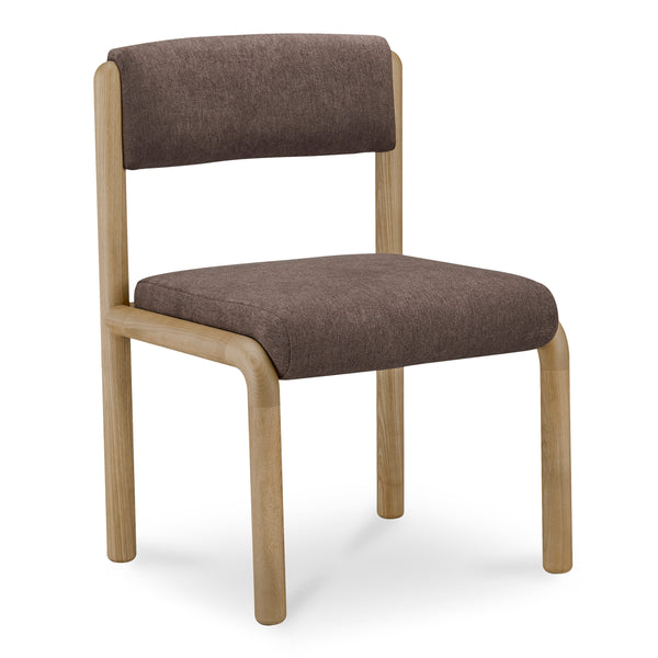 Moe's April Dining Chair Set in Deep Brown