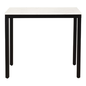 Moe's Parson Marble Mini Desk White