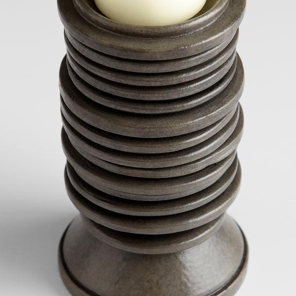 Small Provo Candleholder in Black