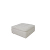Moe's Lino Ottoman in Textured Oat