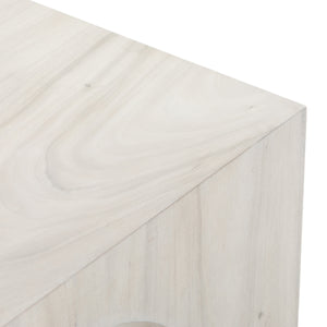 Fausto Coffee Table In Bleached Guanacaste