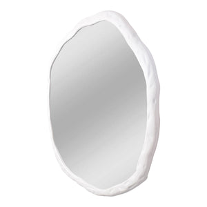Moe's Foundry Large White Wall Mirror