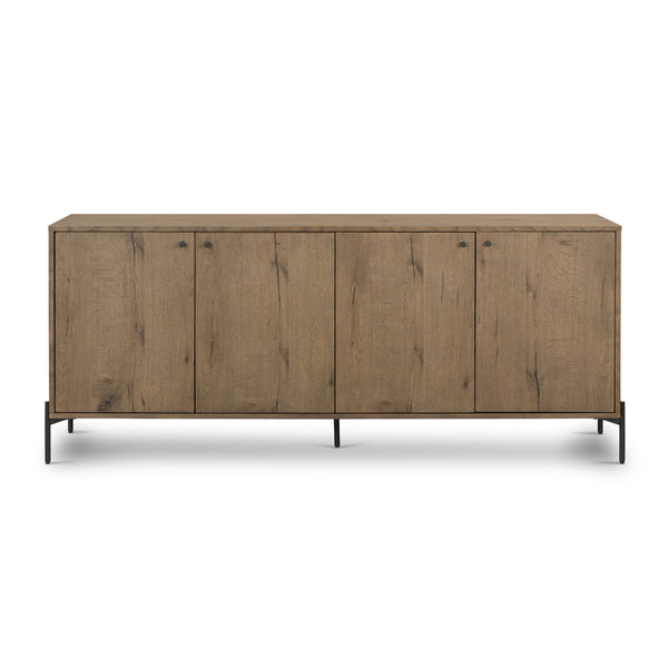 Eaton Sideboard In Amber Oak Resin