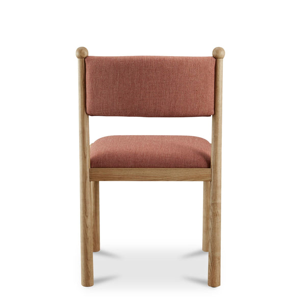 Moe's Villetta Dining Chair Set of 2 in Deep Pink