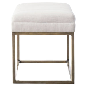Darius Fabric Bench In Shortbread