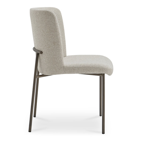 Moe's Early Dining Chair Set of 2 in Beige