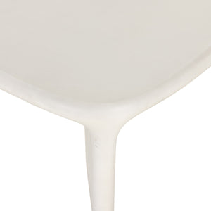Dante Coffee Table In White Concrete